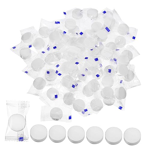 BELLIFFY 100 Piezas toallas comprimidas wc pastillas wc Toalla higiénica toallas de papel de viaje toalla comprimida servilletas servilleta de monedas tejido comprimido algodón