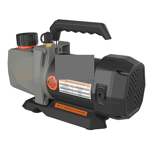 Bomba de vacío para refrigeración automotriz y climatización doméstica, con motor de cobre sin escobillas, voltaje 12 V, caudal 3 CFM, presión final 5 Pa miniatura 1