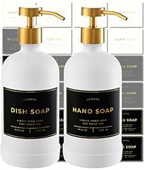 Matte White Bottle / Brushed Gold Pump