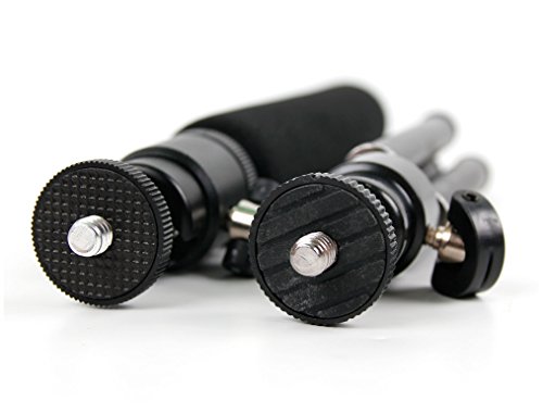 DURAGADGET Stativ/Teleskopstange 2-in - 1 für Nikon Coolpix S6600, LF1 Ricoh Panasonic, Sony und Hose Theta 360 WX300 – Bild 4