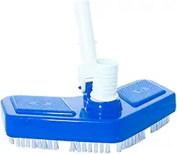 Aspirador Asa Delta com Cerdas para Piscina Brustec Lazer Azul