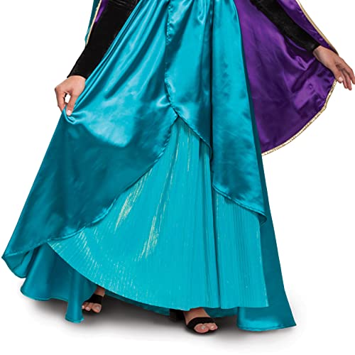 Disguise 106439F Womens Anna Costume, Official Disney Frozen 2 Anna Dress Adult Sized Costumes thumb #4