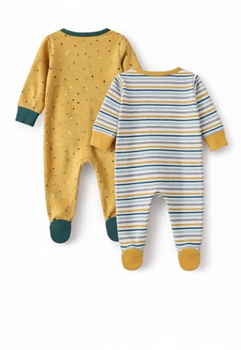Image of TuddyBuddy 100% Cotton Multi Color Zipper Romper Sleepsuit /Romper /Jumpsuit for Baby Boy & Baby Girl