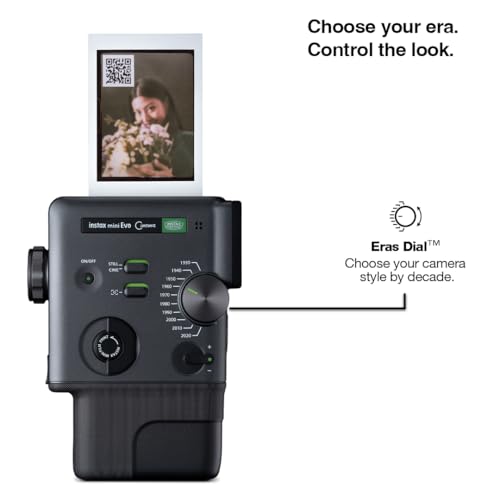 Image of Fujifilm instax mini Evo Cinema Premium Edition with 20 Shots of instax mini Instant Film