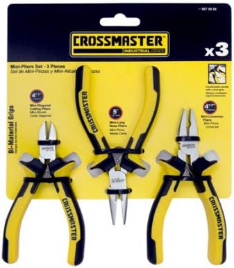 9970806 Crossman, 3Piece, Mini Pliers Set