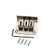 Alnicov Guitar Adjustable 3 string Hard-tail Bridge Cigar Box Guitar Parts Bronze