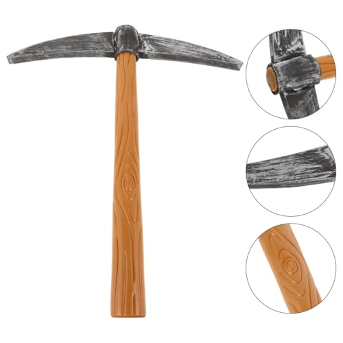 DEARMAMY Halloween Dwarf Cosplay Spade, 2pcs Fake Axes Cosplay Gnome Accessories Foam Prop Faux Model for Carnival Costumes Performance - Image 2