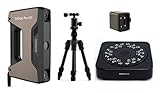 New EinScan Pro HD 3D Scanner with Turntable, Tripod, Color Pack, 0.2mm Resolution, 0.04mm Accuracy-...