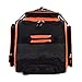Travelers Club Xpedition 30 Inch Multi-Pocket Upright Rolling Duffel Bag, Bright Orange, 30