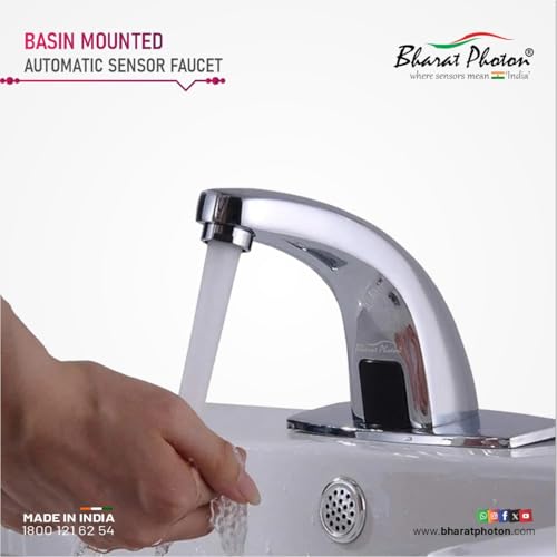 Image of Bharat Photon Indian Premium Automatic Sensor Tap | 9887290763 2 Years Warranty | Easily serviceable & Installation Faucet | Touchless Faucet for Basin | Light Weight touchfree Tap | Repairable Tap