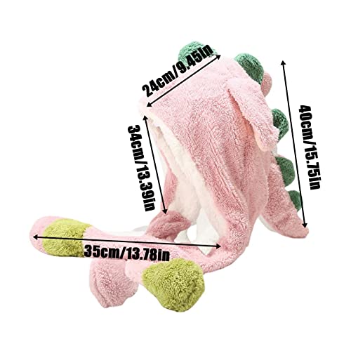 Eayoly Cappello di Peluche di Dinosauro, Orecchio