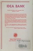 Idea Bank: Creative Activities for the Language Class 0883772183 Book Cover