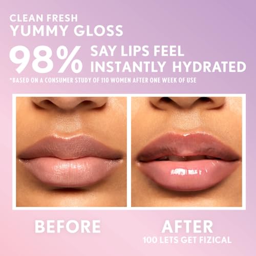 Covergirl Clean Fresh Yummy Gloss, Let's Get Fizzical & Clean Fresh Tinted Lip Balm, Clear as Crystal Bundle - image 3