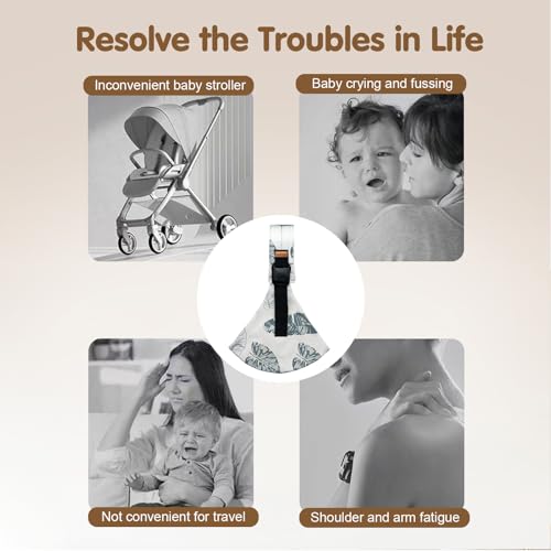 baby sling carriertoddler carrier 2025 new baby slingportable and lightweight slingnon-slip hip seat carrying 10-30lbsblack