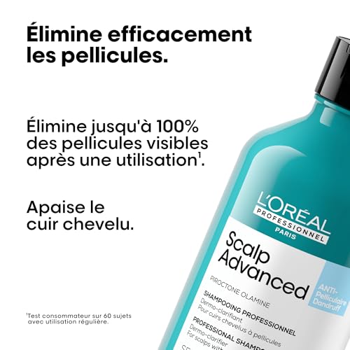 Shampooing Clarifiant Antipelliculaire Scalp Advanced 'oréal Professionnel 500ml - vue 3