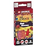 Lego NINJAGO Recreate Activity Cards – Ninja Adventures | Ninja-Themed Building Game with 30+ Activity Cards & 25 Lego Elements | Ages 6+