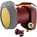 Produktbild SCHWAIGER 326 Single LNB 1-Teilnehmer Low Noise Blockconverter Sun Protect LNC digital hitzebeständig SAT Satelliten-Empfänger ausziehbarer Wetterschutz vergoldete Kontakte rot