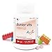 Produktbild Leppin  Junior Vits 30 Lutschtabletten mit Erdbeergeschmack  Vitamine A-D-C für Kinder  natürliche Nahrungsergänzungsmittel