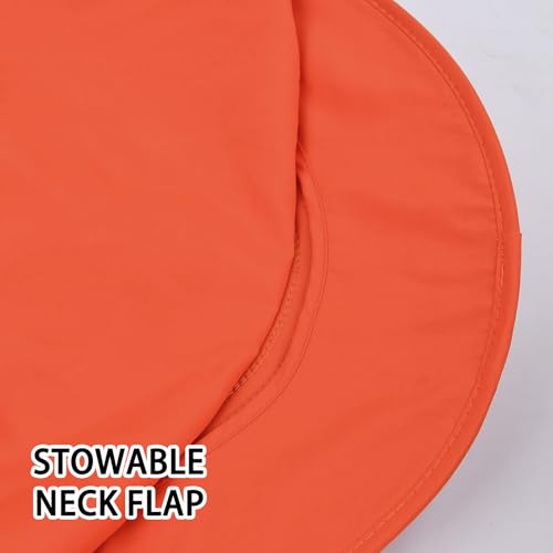 Image of Sun Hats for Men Women Fishing Hat UPF 50+ Breathable Wide Brim Bucket Hats Summer UV Protection Safari Hat with Neck Flap