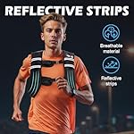 Weighted Vest Woman - 6lb/8lb/12lb/16lb/20lb/25lb/30lb Womens Weight Vest for Walking, Strength Training Weight Vests for Men, Reflective Stripe Fitness Vest for Workout Running Jogging - Image 3