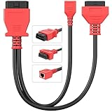 【Compatible uniquement avec B-M-W F-& G-Series】Ce câble répartiteur Autel original 16 broches mâle vers 16 broches et RJ45 femelle est spécialement conçu pour les véhicules B-M-W, y compris les séries F, les nouvelles séries 1, 3, 5, 7, GT, X3 et les dernières séries G.