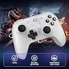8BitDo Ultimate 2 Bluetooth Controller for Switch, Switch 2, PC&Windows,Switch Pro Controller with TMR Joysticks,Tactile/Hall Triggers,Programmable L4/R4 Bumpers,2 Back Paddle Buttons,RGB Ring,White