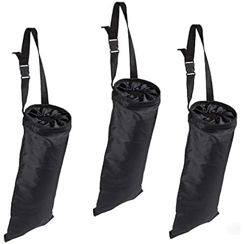 3 Pack Car Trash Bags Car Garbage Bag Hanging Detachable Garbage Bag Cover