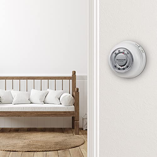 Honeywell CT87N1001 The Round Non-Programmable Manual Thermostat thumb #3