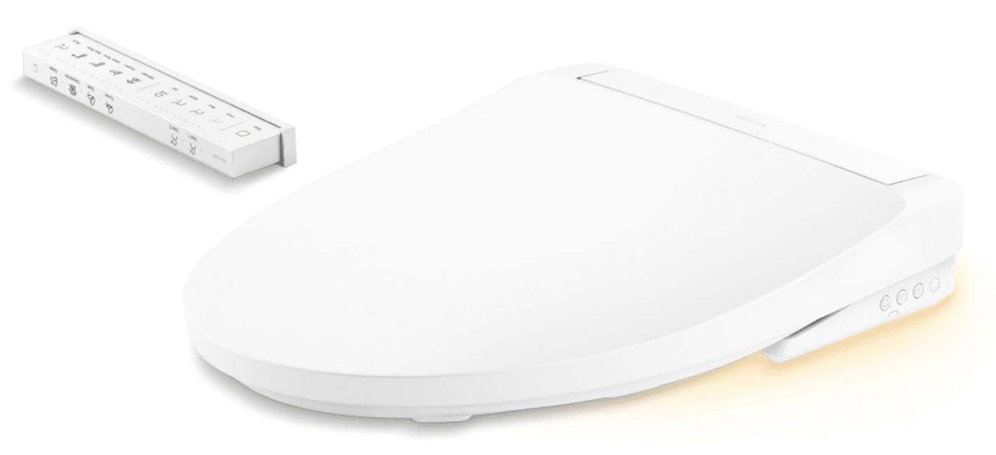 Kohler K-28362 Irvine E915 Elongated Bidet Toilet Seat With Remote ...