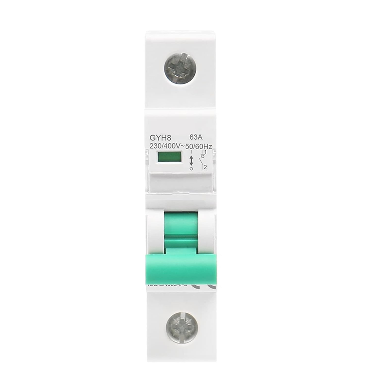 GYH8 Din Rail Isolator Circuit Breaker 230V/400V Main Switch 63A 100A 125A Isolating Switch 1Pcs(125A)