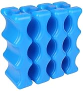 REDCAMP Bottle Ice Packs for Breast Milk, Reusable Ice Packs for Coolers, Insulated Contoured Fre...