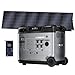 OUKITEL P5000 Pro Solargenerator mit 500W Solarpanel, 5120Wh Powerstation mit 5×4000W AC-Steckdosen (8000W Spitzenleistung), 1800W Schnellladung, Notstromversorgung für Zuhause, Notfall-Backup-Akku