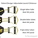 YROGOHC Water balloon launcher slingshot water cannon Adjustable for adult heavy duty human slingshot kit Potato launcher catapult Real 300 Yard and rocket launcher(Balloons not include) 2025 Upgraded