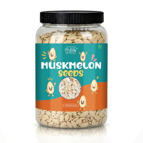 Image of LILA DRY FRUITS Muskmelon Seeds 200 Grams Kharbuje Magaj ke Beej for Daily Use Perfect for Gifting