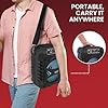 Pyle, Portable Bluetooth PA Speaker System – 300W Rechargeable Party Speaker, w/ 8” Subwoofer, AUX, Microphone in, Party Lights, MP3/USB, Radio, Remote Controller, Easily Portable with Handles & Strap #5