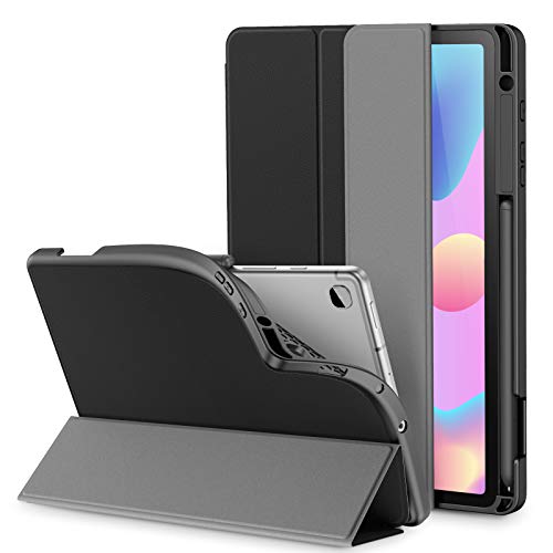 Infiland galaxy tab s6 lite case with s pen holder, sli…