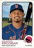 2022 Topps Heritage #254 Eduardo Escobar New York Mets NM-MT MLB Baseball
