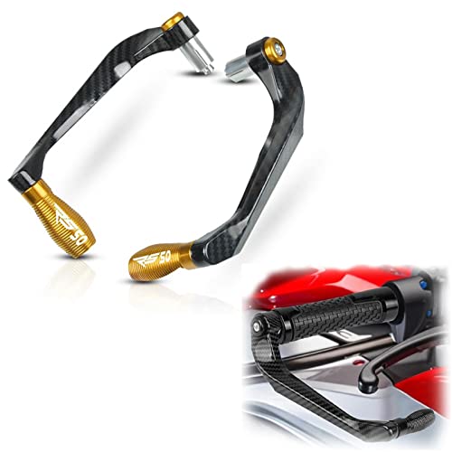 Protège-mains moto pour Aprilia RS50 1999-2022 garde-boue guidon 22mm or