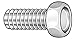 #6-32 x 3/8" Hex Head Machine Screw, 100 pk.