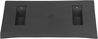 Placa de licença dianteira, ABS premium 670025268 suporte de placa de carro preto à prova de choque substituição da moldura da placa de licença frontal para Ghibli M157 2014-2017