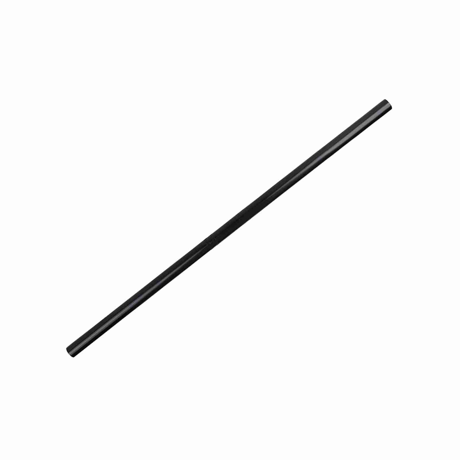 Manubrio Dritto 22mm Nero Design Retrò per Moto, Installazione Facile,