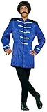 Forum Novelties Men's 60's Revolution Mod British Explosion, Blue, One Size
