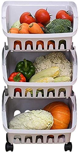 Organizador de cocina para suelo que soluciona la falta de espacio