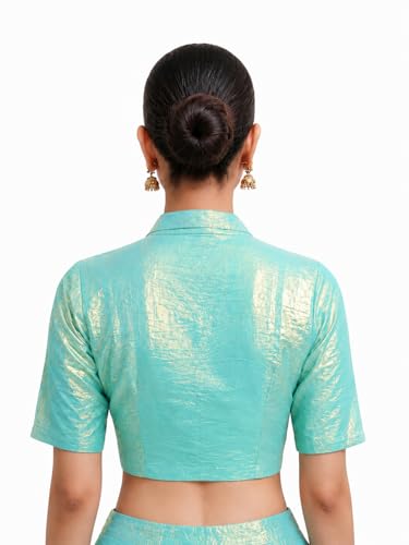 Image of Thevasa Women's Divine Collar Blouse