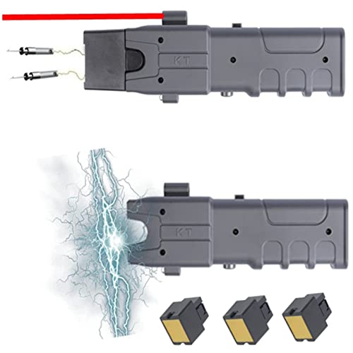 Abiyx Heavy Duty Stun Gun - Safety Remote Electric Shock Stun Gun For Women Self Defense Painful Tools Remote Distance Electric Shock Selfdefense Outdoor Rechargeable… #TOP19