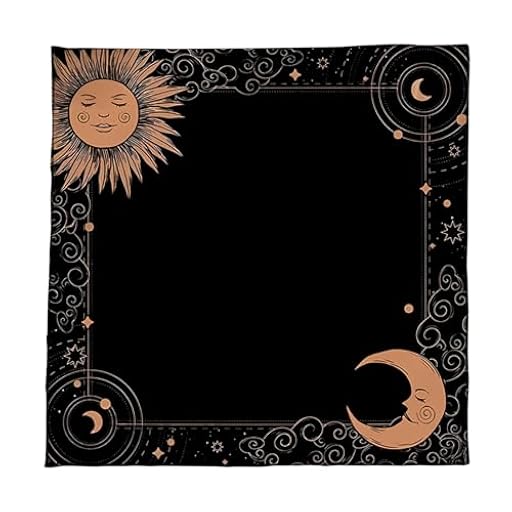 Oxtxuzdm Mantel de mesa ritual artístico con diseños místicos y tela fácil de limpiar para los entusiastas del tarot, alfombrillas de adivinación de terciopelo premium | Ya disponible en tu tienda friki favorita! En mundofriki.es! Oxtxuzdm Mantel de mesa ritual artístico con diseños místicos y tela fácil de limpiar para los entusiastas del tarot, alfombrillas de adivinación de terciopelo premium | Ya disponible en tu tienda friki favorita! En mundofriki.es!