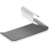 Casafield - 20 Open-Ended Pants Hangers - Easy Slide - Slim, Space Saving Design with Non-Slip Rubber Coating for Trousers, Slacks, Jeans, Skirts