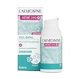 CALMOSINE - Bébé Dig+ - Gel Oral - Soulage et Apaise - Troubles digestifs - Souche Post-Biotique, Gomme d'Acacia - Fleur d'Oranger, Citron - Confort Digestif - Dès la Naissance