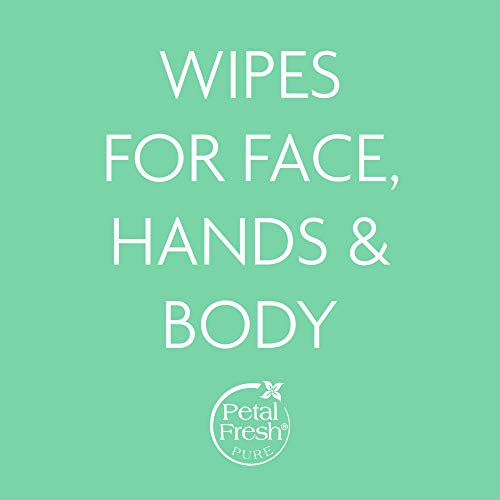 Petal Fresh Refreshing Cucumber Makeup Removing, Cleansing Towelettes, Gentle Face Wipes, Daily Cleansing, Vegan And Cruelty Free, 60 Count #TOP3