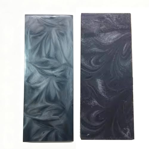 El Mejor Listado de Cuchilla de dos mangos disponible en línea. 47 Paquete De 2 Mangos De Cuchillo De Resina Agarre Texturizado Antideslizante, Cachas De Cuchillo Con Textura Perlada(Gray)